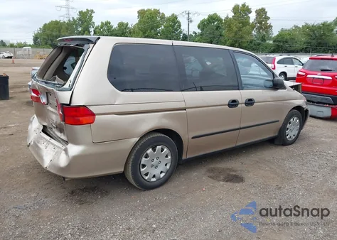 2000 Honda Odyssey Lx z USA, uszkodzony, nr VIN 2HKRL1859YH597748